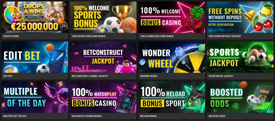 Efbet Bonuses